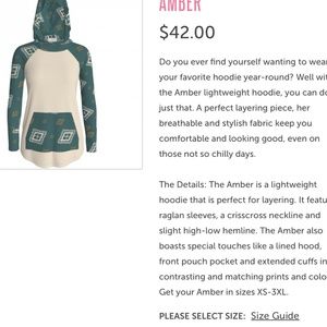 LuLaRoe Amber Hoodie